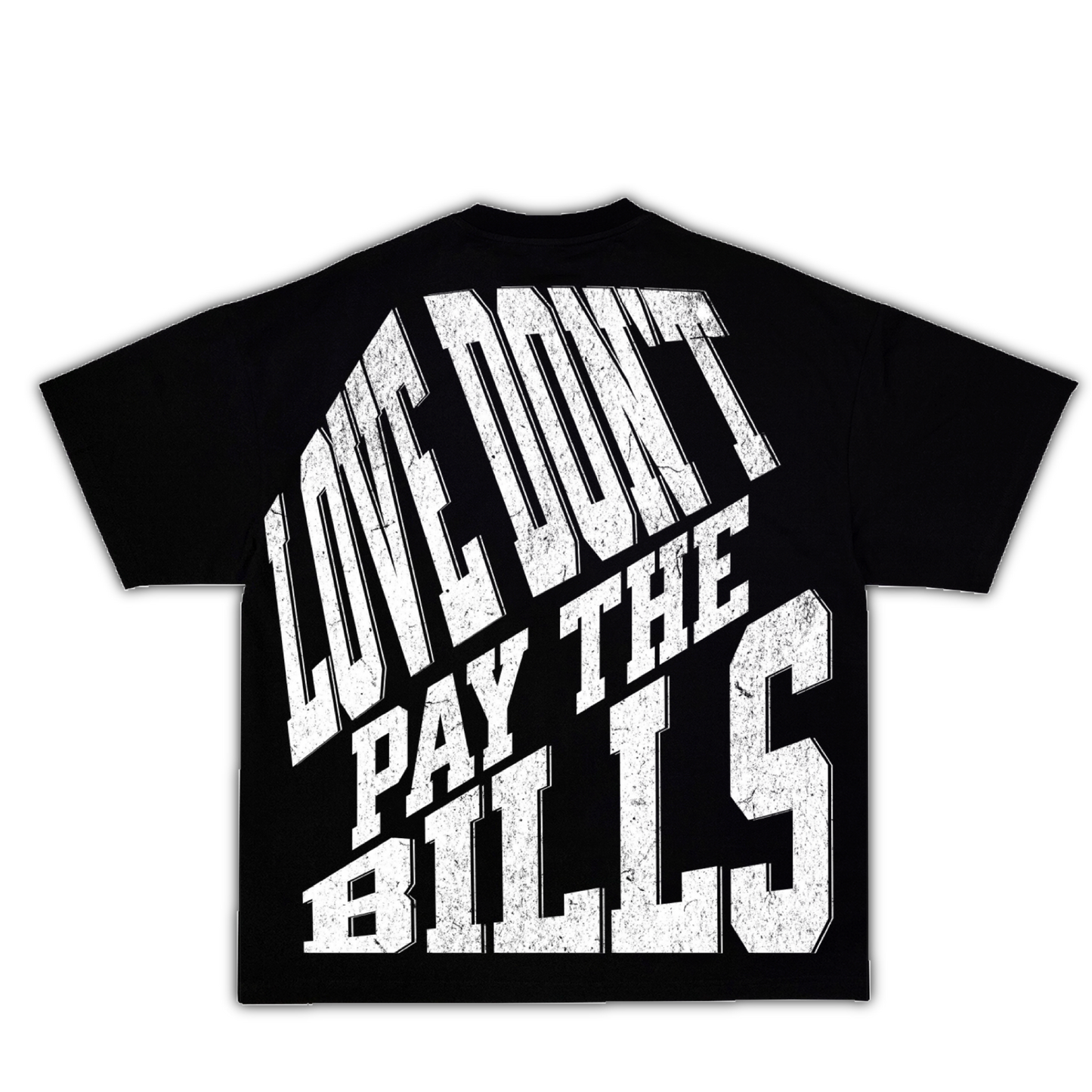 Money Over Love Tee - Black